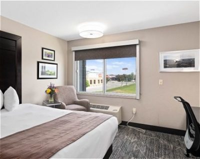 Kelly Inn Billings hotel room with view